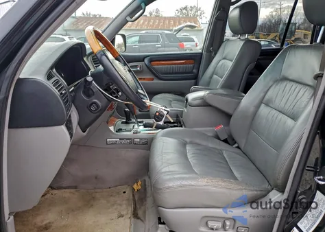 2006 Lexus Lx 470 из США, поврежденный, VIN JTJHT00W864006111